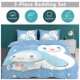 thumbnail image 2 of Cute Cinnamoroll Cartoon Character Duvet Cover Set Bedding Set 3D Cartoon Printed Comfortable And Soft Bed Set Room Decor for Bedroom, 2 of 5