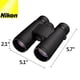 thumbnail image 2 of Binoculares Nikon Monarch M5 10x42 negros con accesorios, 2 of 9
