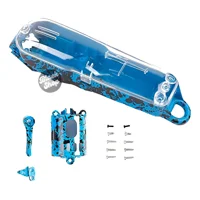 Linastore - Carcasa Transparente Para Maquina Wahl Clip Azul