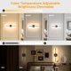thumbnail image 2 of Apliques de pared GvvooHome, paquete de 2, 28", con batería, regulables y control remoto, 2 of 9