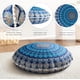 thumbnail image 2 of Almohada de suelo Codi Meditation redonda, grande, de espuma viscoelástica azul marino, 2 of 9