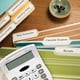 thumbnail image 2 of Etiquetas para carpetas de archivos Avery TrueBlock 1500, blancas (5366), 2 of 8