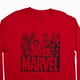 thumbnail image 2 of Poleron Hombre Marvel  Friends Rojo Marvel, 2 of 3