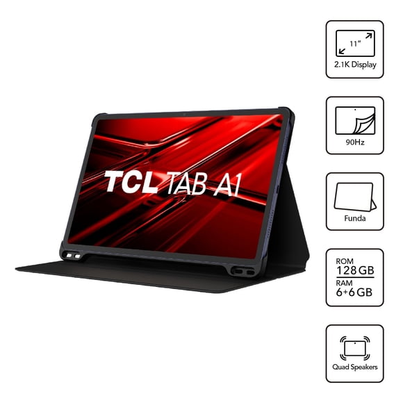 Tablet A1 128GB / 6GB Octa Core 11" 2.1k 90Hz + Funda