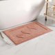 thumbnail image 5 of REGALWOVEN Alfombra de baño con patrón de corazón lindo, alfombra de baño suave y absorbente antideslizante lavable, secado rápido alfombra peluda rosa 20" x 32", 5 of 7