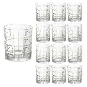 Quality Design - Set De 12 Vasos Bajos 350Ml Modelo Glasgow Jugos Bebidas