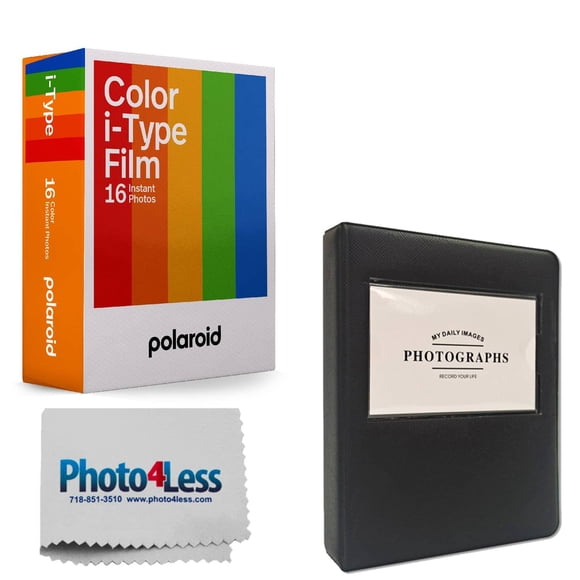 Película Color Instantánea Para I type Paquete Doble (16 Hojas)