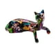 thumbnail image 3 of Estatua De Gato Durmiendo Con Graffiti, Escultura De Resina Para Regalo De Boda, Estilo Lindo Y Versátil C, 3 of 3