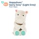 thumbnail image 5 of Peluche de peluche B. toys B. softys, hipopótamo Garry, 30 cm, color gris, 5 of 6