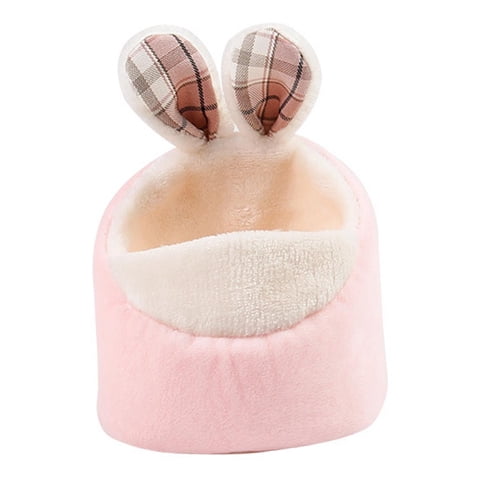 Ioensy - Casa De Conejillo De Indias, Zapatillas De Cama Cálidas, Nido De Hámster Para Hámster, Rata, Conejo Chinchilla