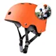 thumbnail image 1 of Casco Bicicleta Skate Roller Scooter Adutos Niños Regulable Naranja, L (58-62 cm), 1 of 3