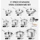 thumbnail image 4 of Juego de utensilios de cocina KOCH SYSTEME CS de acero inoxidable, 17 piezas, 4 of 9