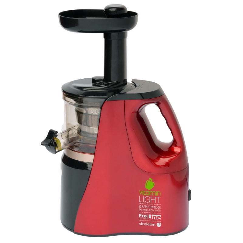 Sindelen - Extractor De Jugo Exl-200Rj Rojo