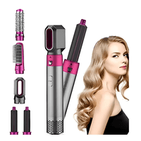 Genérico - Cepillo Secador/Alisador/Voluminizador Genérica 5En1 Lila