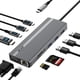 thumbnail image 1 of Hub USB-C 11 en 1 Acer con HDMI 4K y PD 100W Ethernet, 1 of 9