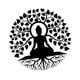 thumbnail image 2 of Buddha Tree Malet Wall Art Art Religious Relig Religious Decoración De Pared De Arte Zen Decoración De Pared De 40 Cm, 2 of 5