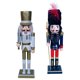 thumbnail image 2 of Figuras De Cascanueces De 2 Uds. De 12 Pulgadas, Figuras Decorativas De Navidad, Decoración Hecha A Mano, Estilo F, 2 of 5
