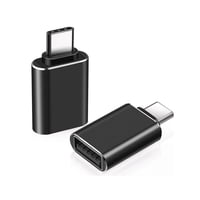 Goodgoods - Adaptador Usb-C Macho A Usb-A Hembra - Certificado Norplat Negro