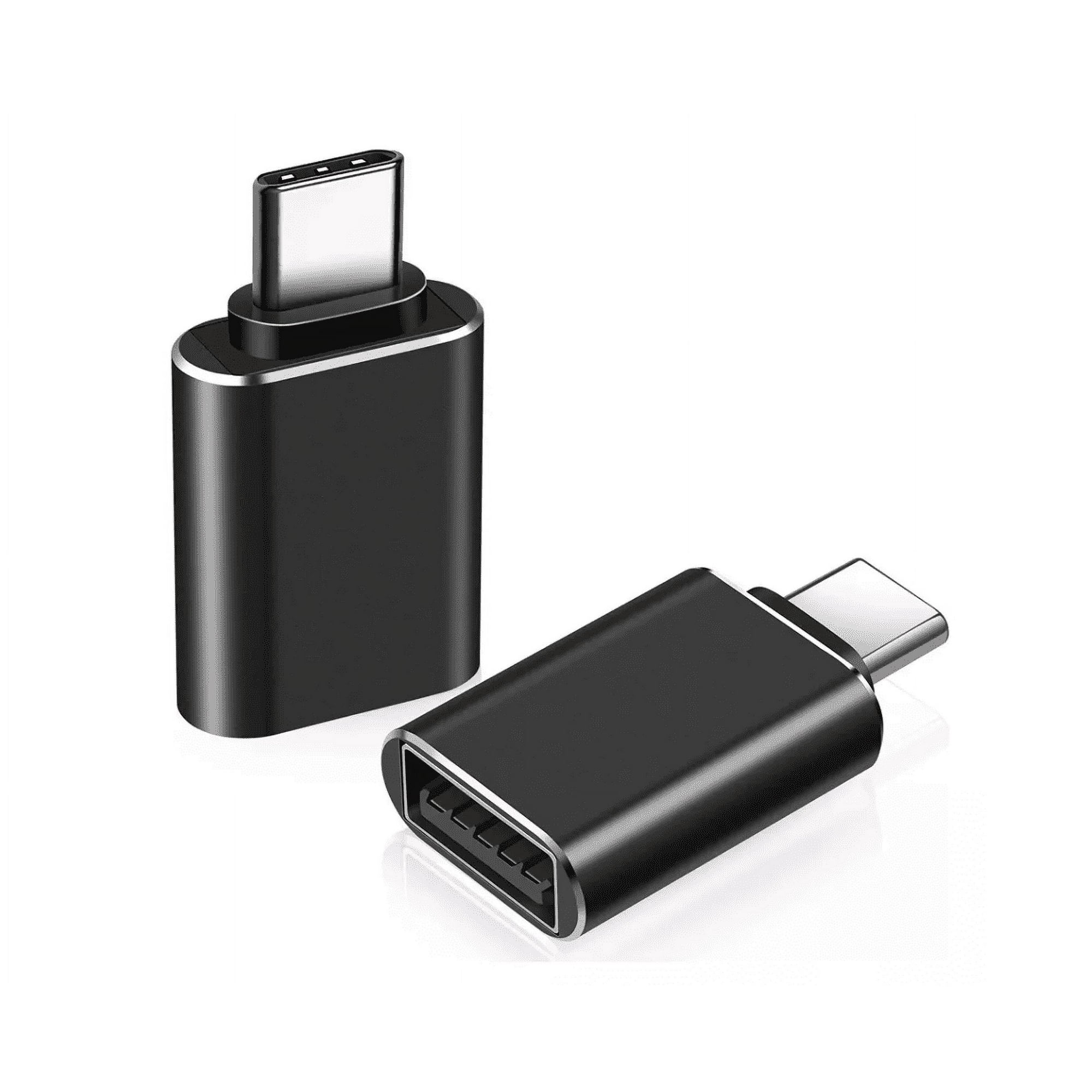 Goodgoods - Adaptador Usb-c Macho A Usb-a Hembra - Certificado Norplat Negro