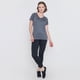 thumbnail image 4 of Polera Mujer Deportivo V-Neck Charcoal Corona, 4 of 5