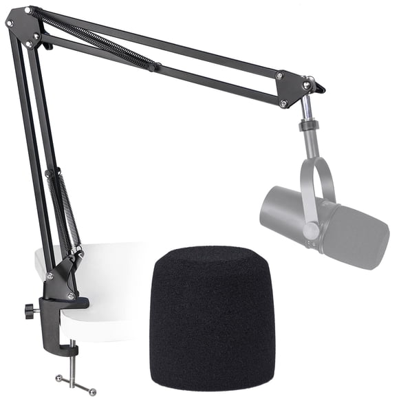 Soporte para micrófono SUNMON Shure MV7 Boom Arm con filtro Pop
