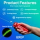 thumbnail image 2 of Toy ZipString Original, como se ve en Shark Tank, Rock'it Red, 2 of 9