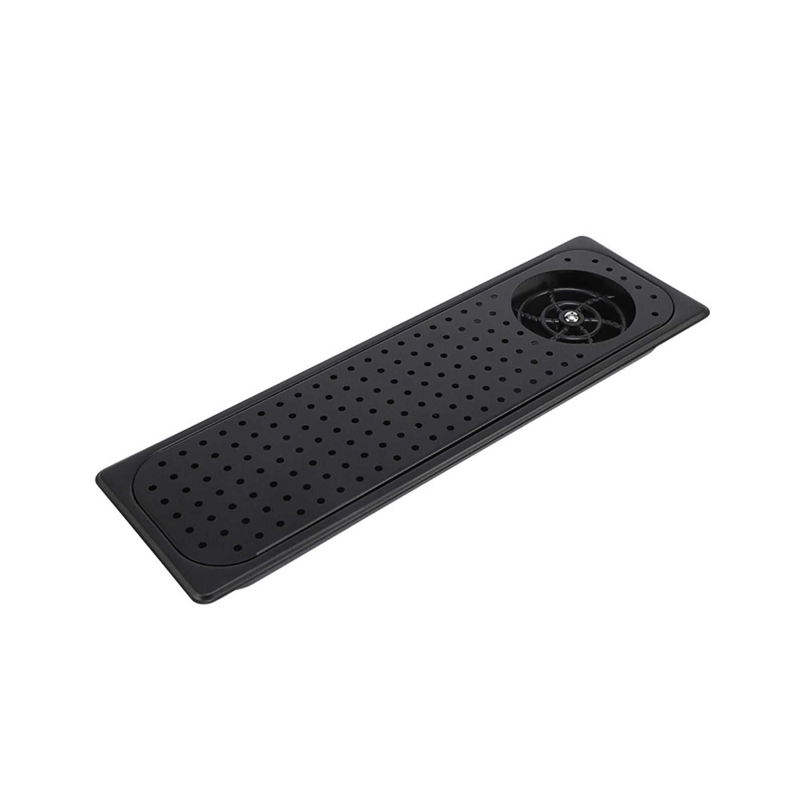 Bothyi - Lavadora De Tazas De Acero Inoxidable, Enjuagadora De Tazas De Alta Presión Para Restaurante En Casa, Redonda Grande Negra