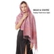 thumbnail image 4 of Pashmina Nonakgado Rosa con Estampado Paisley – Chal, Pañuelo y Hijab, 4 of 5
