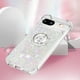 thumbnail image 4 of Funda Para Google Pixel 8a Con Brillo Líquido, Protección Completa Y Soporte De Anillo Giratorio, 4 of 4