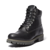 Bota Timberland Premium Con Cordones, 6 Pulgadas, Impermeable, Negra