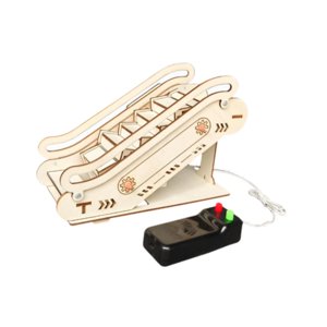 Magideal - Cinturón De Transporte Eléctrico Modelo Ciencia Experimento Proyecto De Construcción Proyecto De Vástago Handmade 3D Construcción De Rompecabezas Jugu