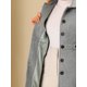 thumbnail image 5 of INSPIRE CHIC Abrigo Largo Clásico de Invierno para Mujer con Botonadura Simple y Bolsillos S Gris, 5 of 6