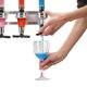 thumbnail image 3 of Dispensador de licor HONUTIGE para montaje en pared para 4 botellas, color plateado, 3 of 7