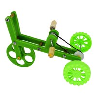 Magideal - Creativo Loro Bicicleta Juguete Pájaro Entrenamiento Suministros Educativos Interactivos Divertido Rompecabezas Bicicleta Juguete Para Periq
