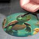 thumbnail image 4 of Alfombra Redonda Desmarcar Bebé Tortuga 60cm, 4 of 6