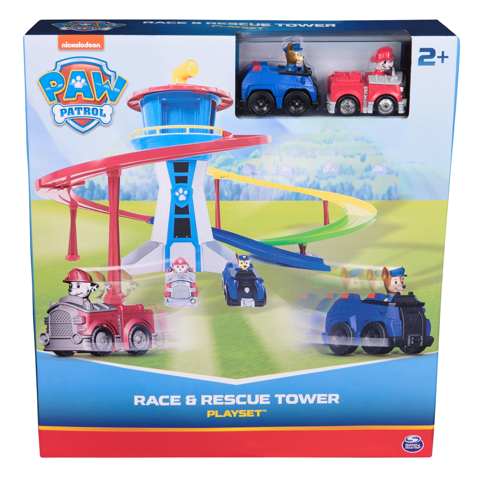 Torre De Vigilancia De 36 Cm Con 2 Vehículos Paw Patrol