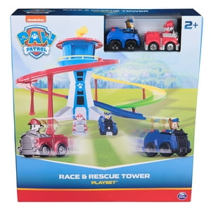 Torre De Vigilancia De 36 Cm Con 2 Vehículos Paw Patrol