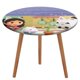 thumbnail image 1 of La casa de muñecas de Gabby-theme Fitted Round Tablecloths Elastic Edged Table Covers Waterproof Table Cloth for Kitchen Holiday Party Tables Decor 120cm, 1 of 6