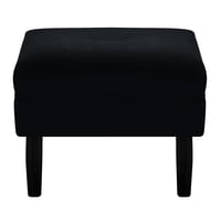Bodevir - Pouf Sky 1C Felpa 00 Negro