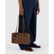 thumbnail image 2 of Bolsa Bowler de nylon con estampado de leopardo BAGGU, 2 of 3