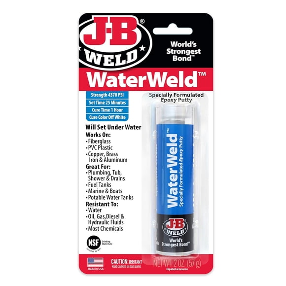Masilla Epoxi JB Weld WaterWeld 2oz Resistente Agua