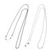 thumbnail image 5 of 2 Piezas Gafas de sol Collar Metal Gafas Gafas Cable Cordón Cadena, 5 of 6