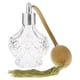 thumbnail image 4 of Botellas de perfume para mujer, botella de spray de estilo vintage vacío 80ml, pulverizador clásico con bombilla de aire, botella de perfume recargabl , AMARILLO, 4 of 5