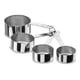 thumbnail image 1 of Tazas Y Cucharas Medidoras Acero Inoxidable Reposteria 8pzas, 1 of 2