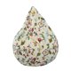 thumbnail image 1 of bolsa de frijol de lino cubierta sofá funda de juguete bolsa de almacenamiento 60x75cm pétalos, 1 of 5