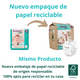 thumbnail image 2 of Pañal Ecológico Ecofriendly Talla M, 28 un, 2 of 6