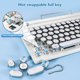 thumbnail image 4 of Teclado inalámbrico Adventurers Retro Typewriter 75% 83 teclas, 4 of 6