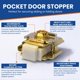 thumbnail image 3 of Tope para puerta corrediza KC HARDWARE - paquete de 2, 3 of 8