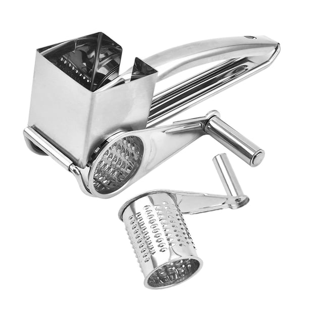 Ralladores Rotatorios De Queso Para Trituradora Manual Para Especias, Frutas, Verduras, 1 Hoja