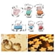 thumbnail image 2 of Juego de cortadores de galletas de cerdo de dibujos animados Cortadores de galletas, 2 of 5